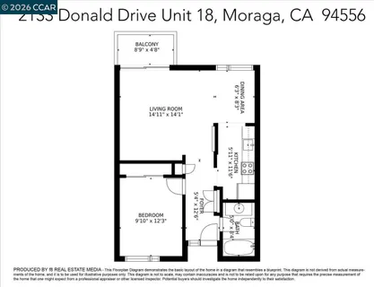 $315,000 | 2133 Donald Drive, Unit 18, Moraga, CA 94556