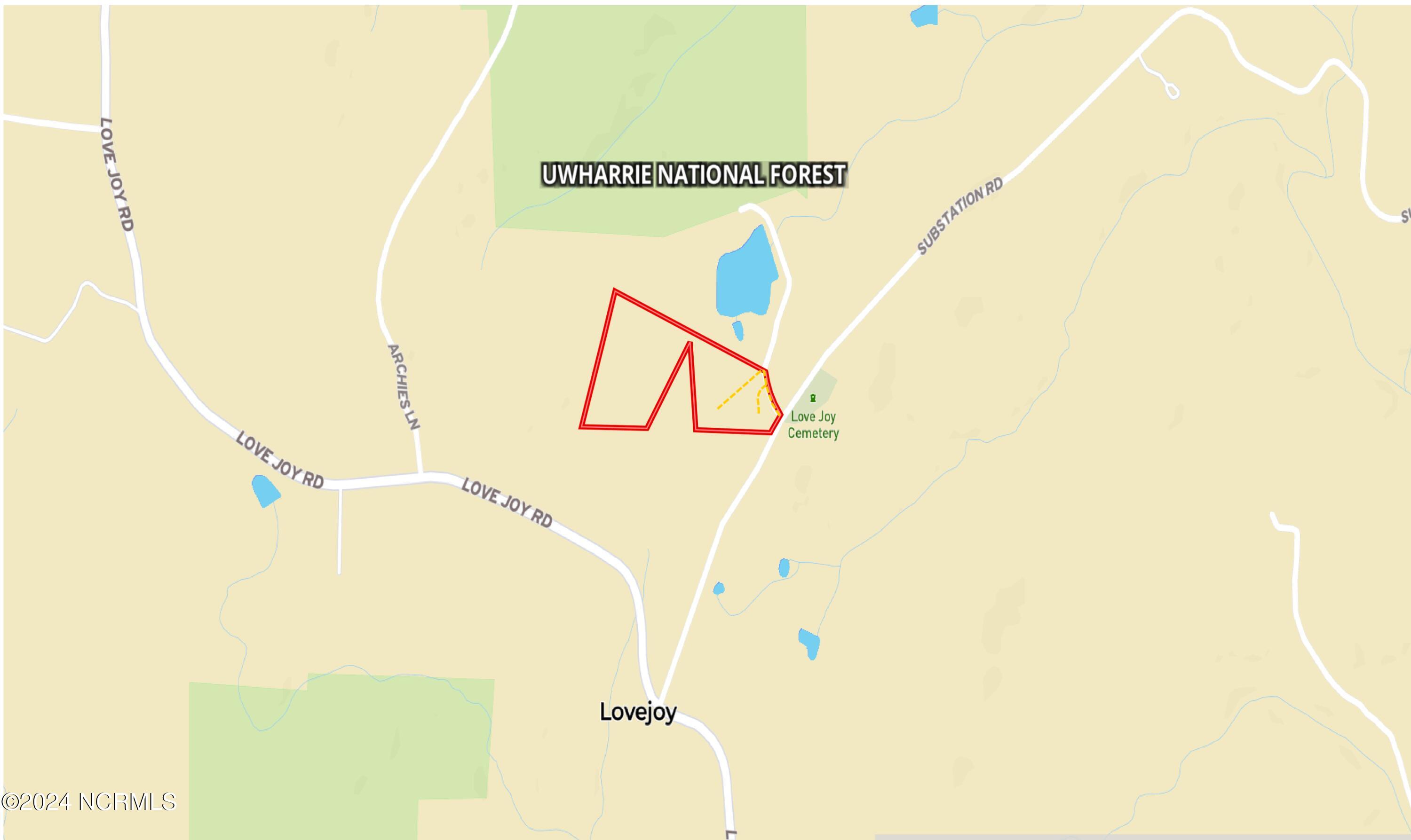 165 Kmj Ranch Road Troy, NC 27371 - Photo 58 of 58 Location Map