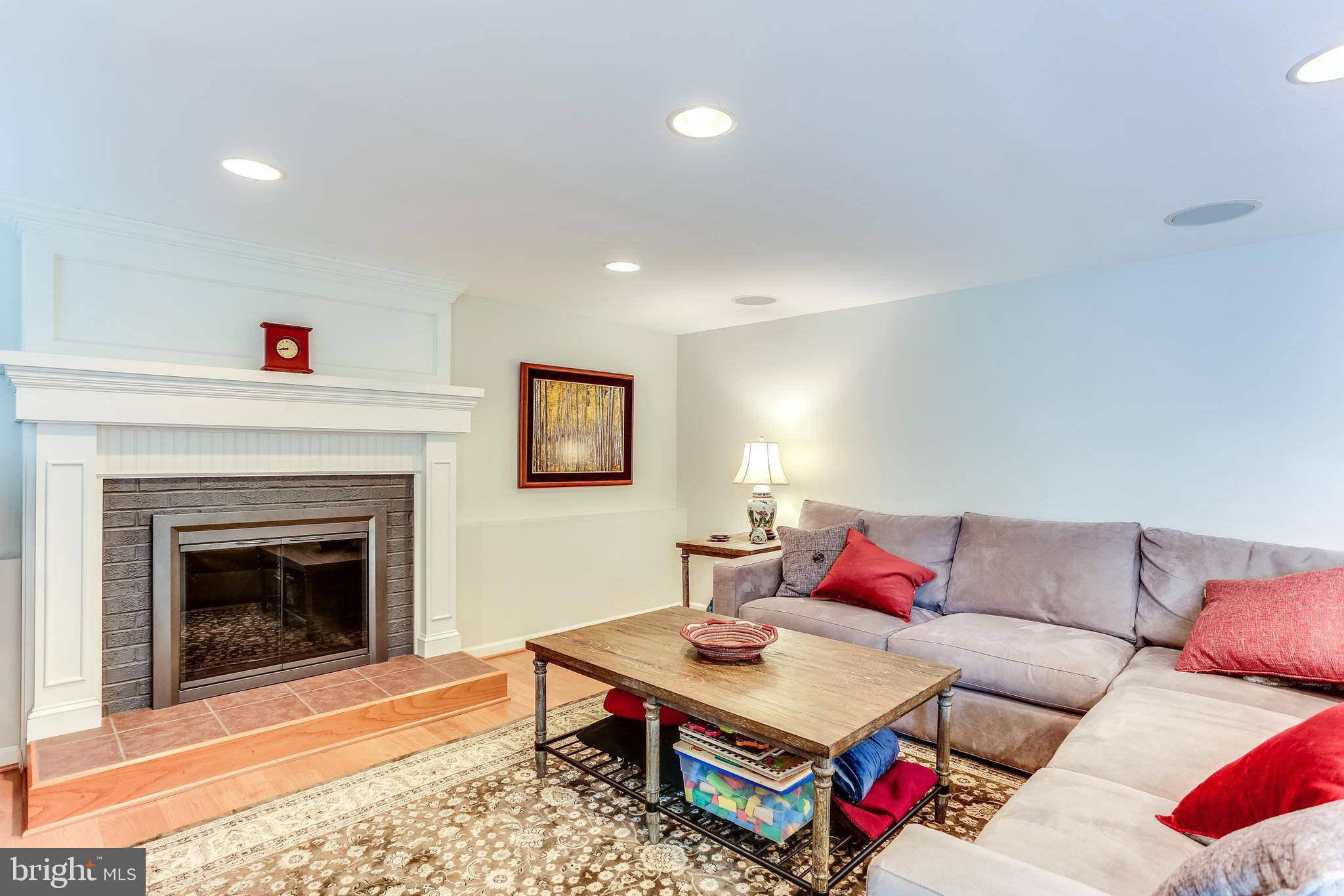 8209 Yarborough Road Baltimore, MD 21204 - Photo 26 of 33 Family Room w/ Gas FP
