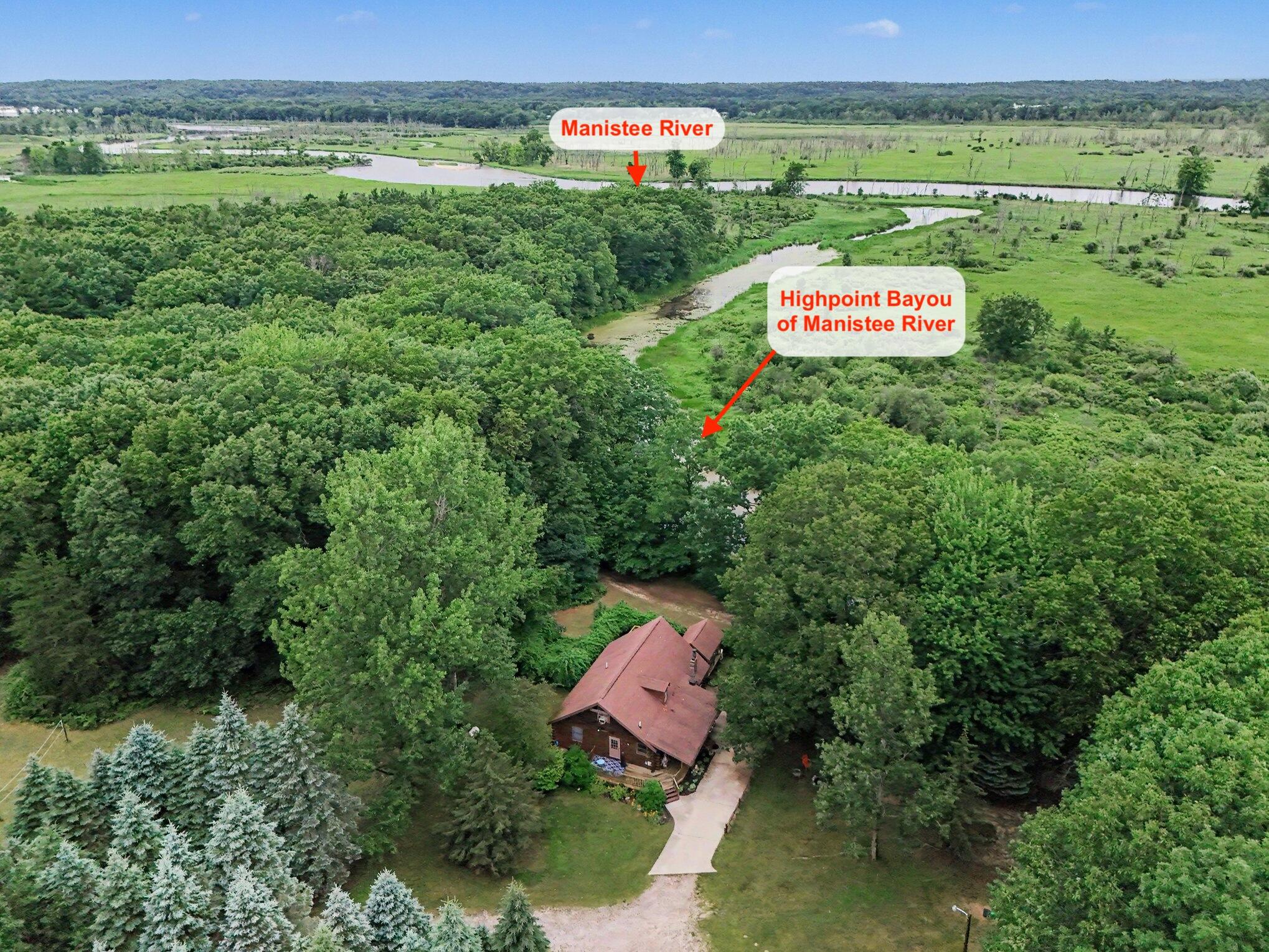 1384 Olson Road Manistee, MI 49660 - Photo 28 of 35 Aerial