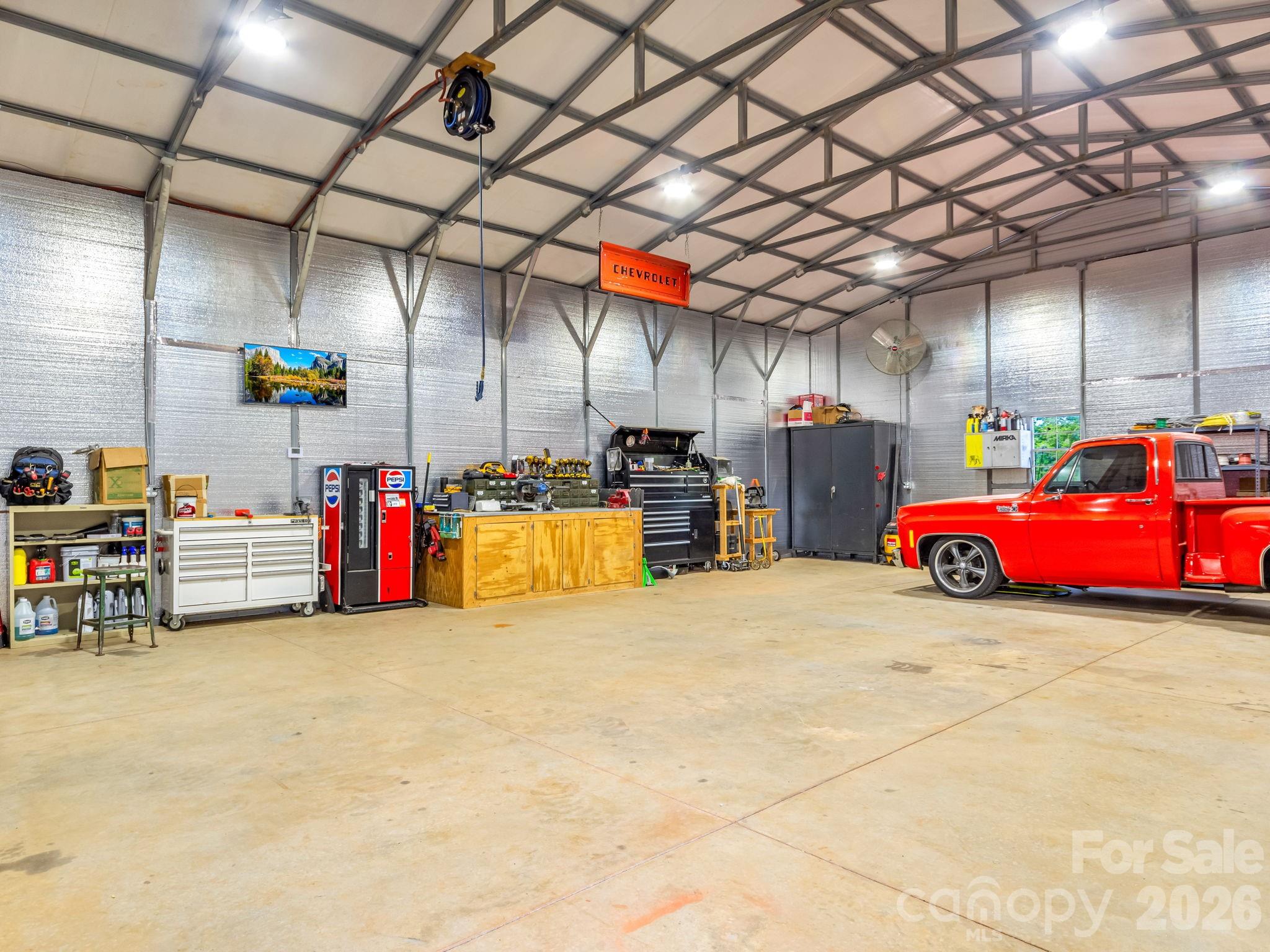 288 Maypole Court Forest City, NC 28043 - Photo 37 of 47 a view of a garage with storage