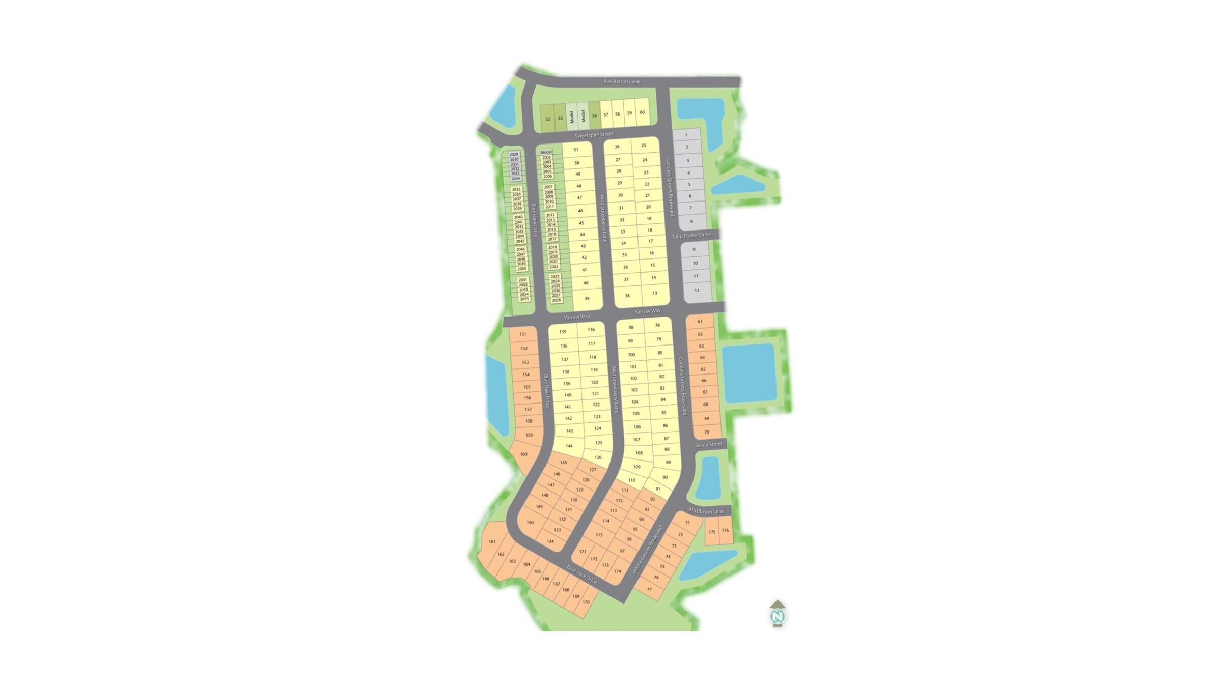 212 Blue Haw Drive Moncks Corner, SC 29461 - Photo 24 of 24 Carolina Groves - Map - New Phase