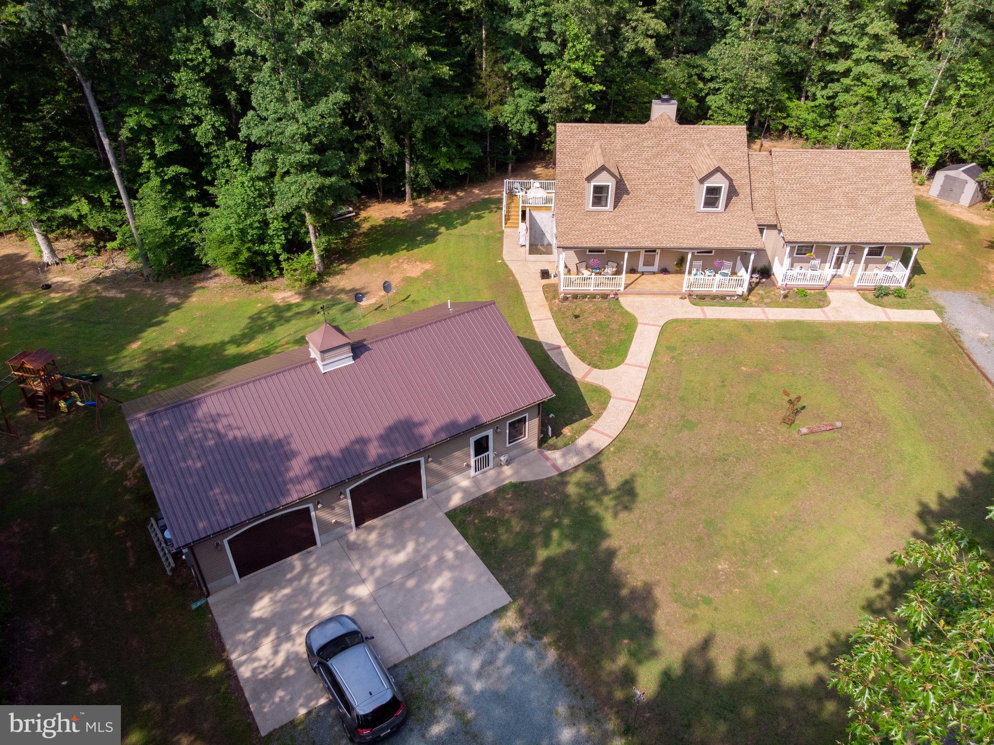 26585 Tatum Road Unionville, VA 22567 - Photo 4 of 76 Aerial View