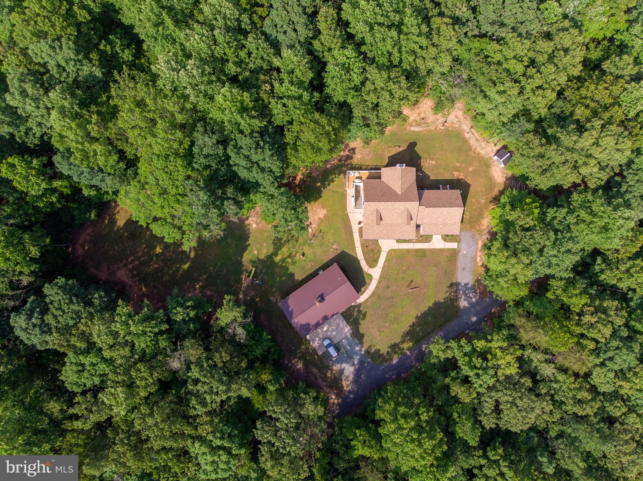 26585 Tatum Road Unionville, VA 22567 - Photo 31 of 76 Aerial View