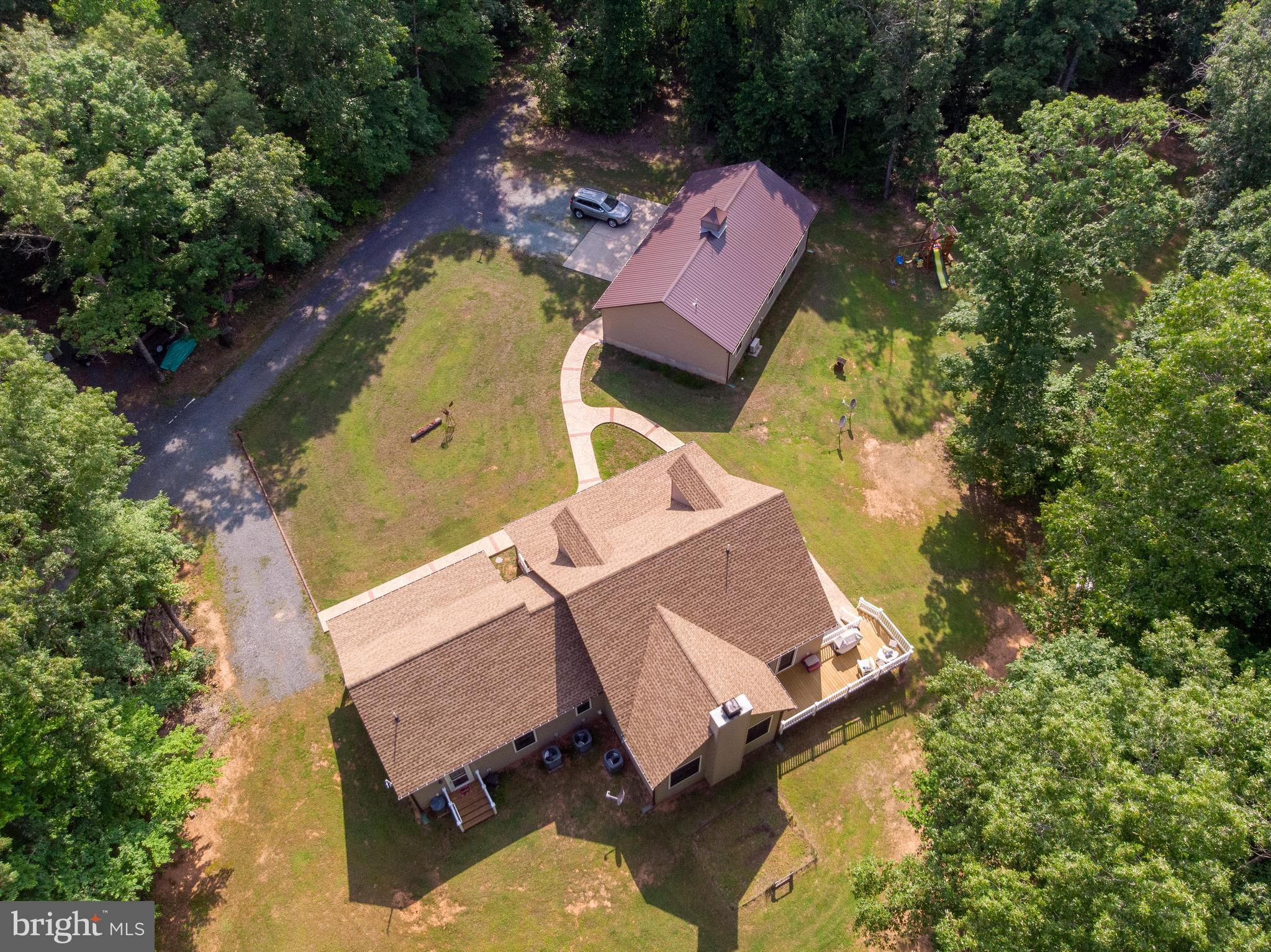 26585 Tatum Road Unionville, VA 22567 - Photo 33 of 76 Aerial View