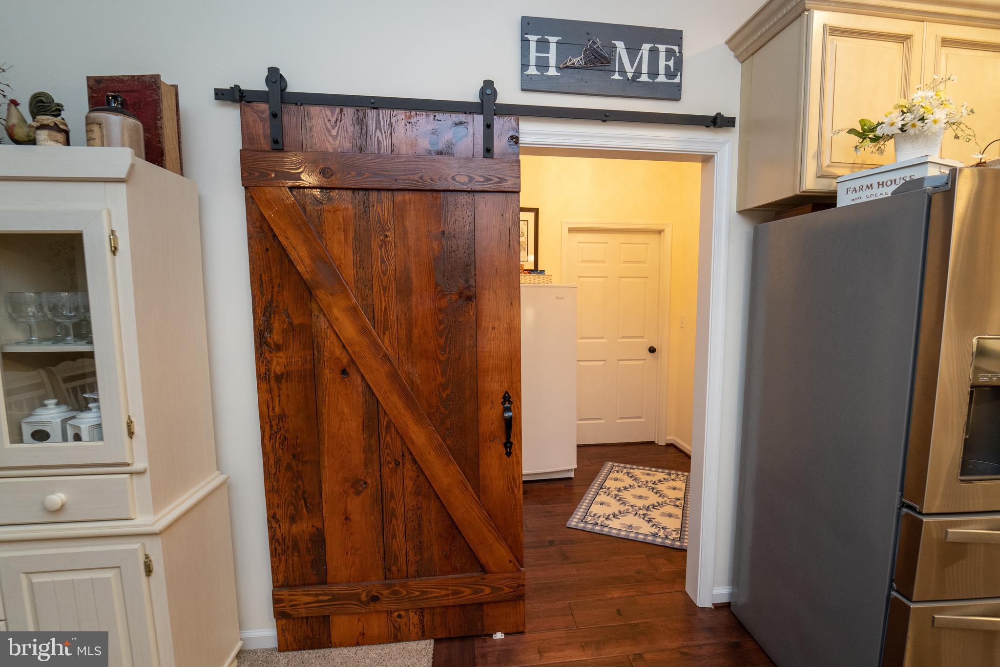 26585 Tatum Road Unionville, VA 22567 - Photo 39 of 76 Barn Door made from School House Wood