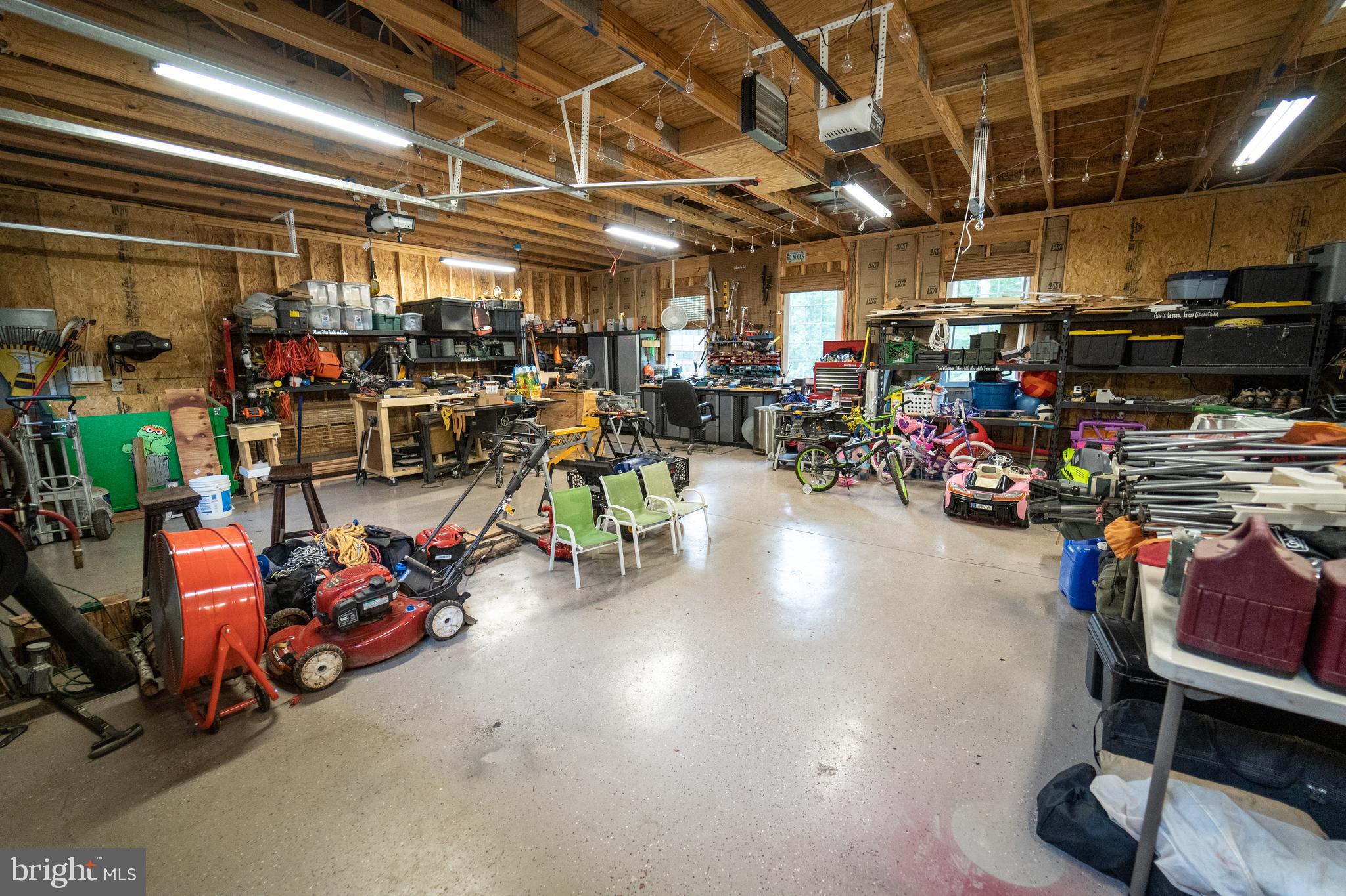 26585 Tatum Road Unionville, VA 22567 - Photo 69 of 76 Plenty Room for Cars, ATV's and workspace
