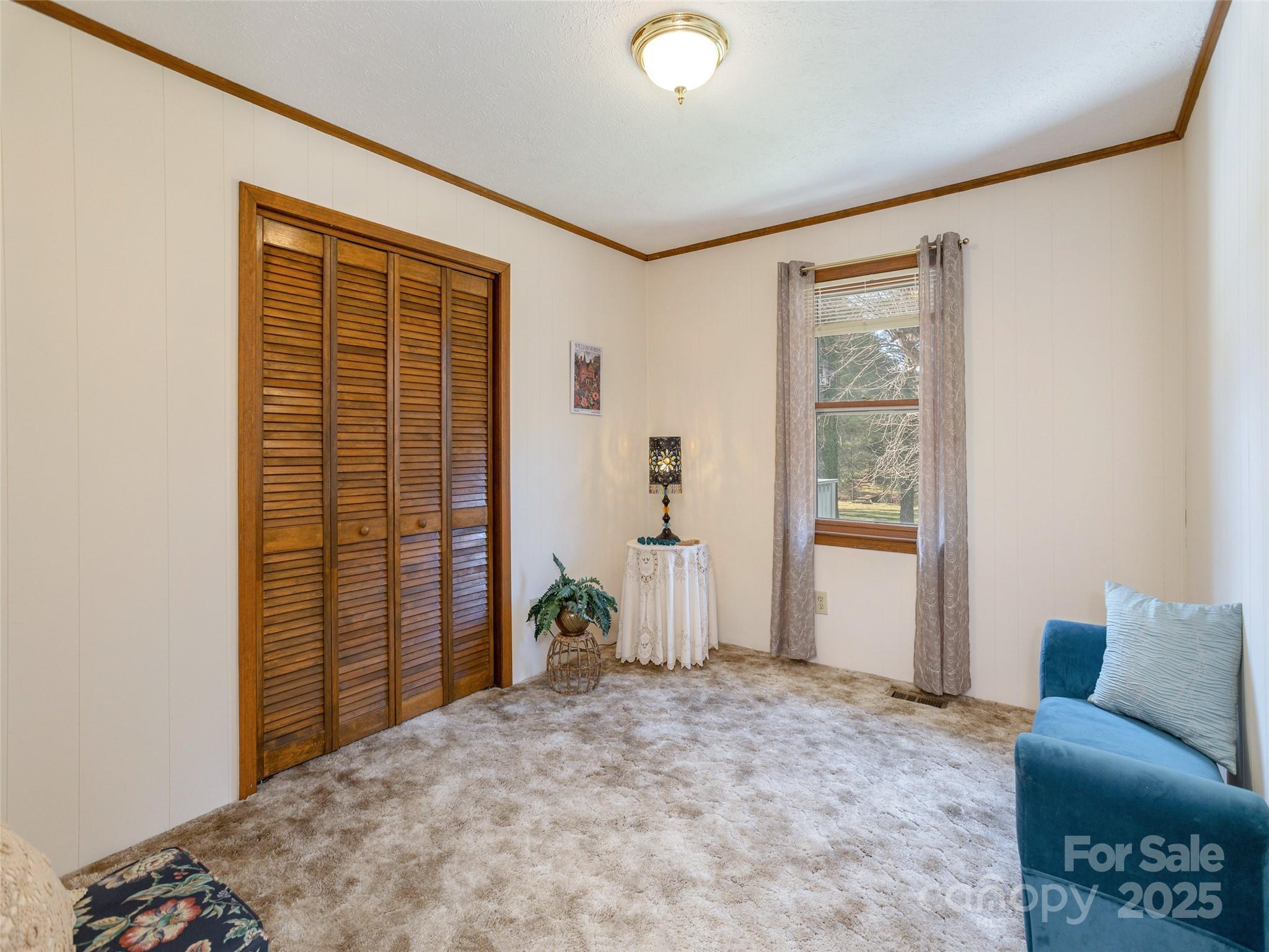 3021 Kanuga Road Hendersonville, NC 28739 - Photo 10 of 24 a bedroom with furniture and a window