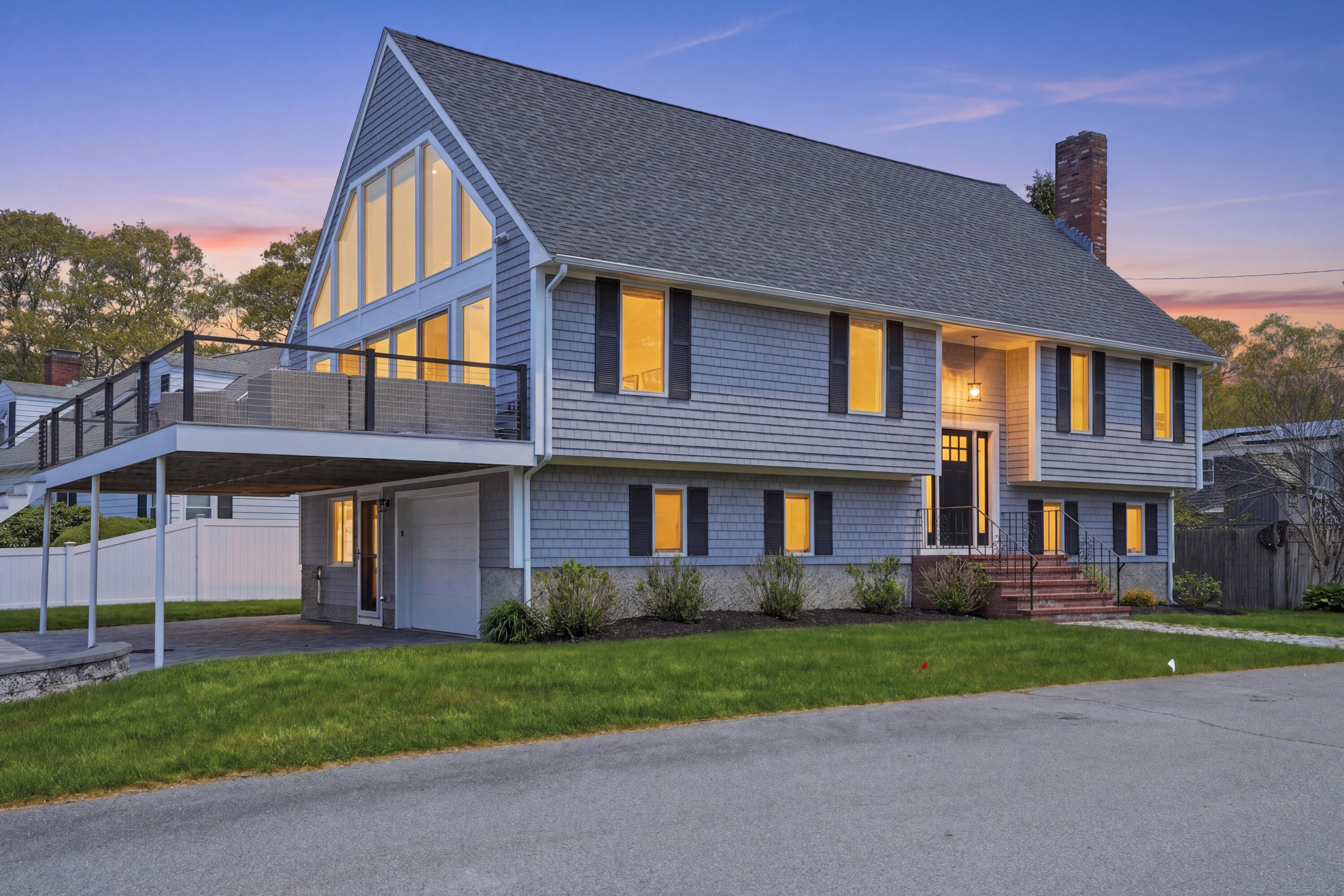 4 Cross Road Bourne, MA 02532 - Photo 2 of 47 a front view of a house with a yard