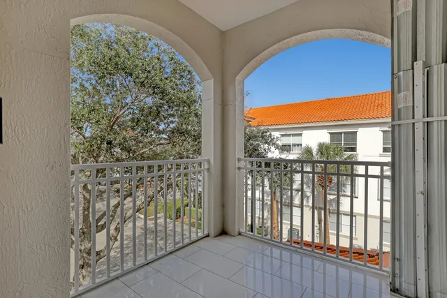 a view of front door