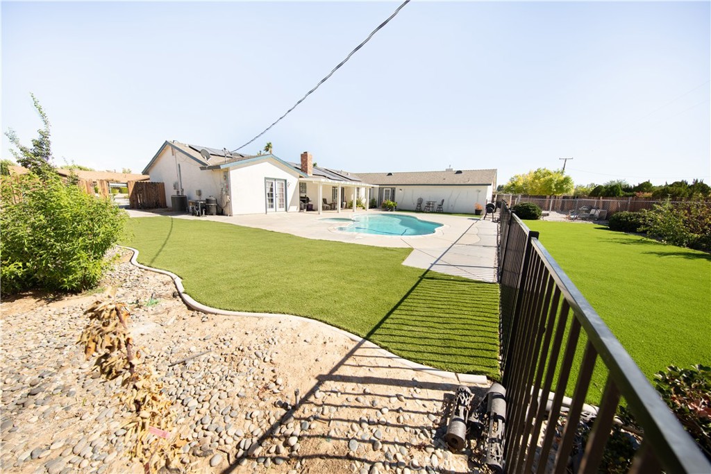 14024 Delaware Road Apple Valley, CA 92307 - Photo 33 of 41 a view of swimming pool from a balcony