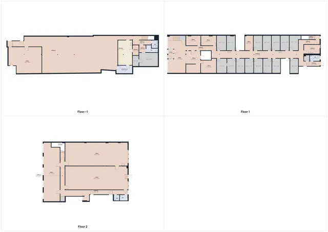 a view of a living room and kitchen