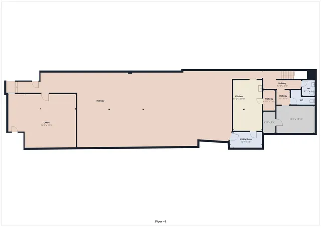 a picture of a bathroom with a shower