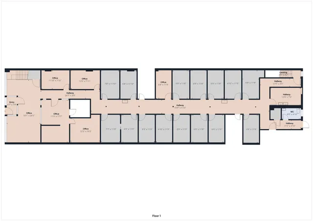 a picture of floor plan