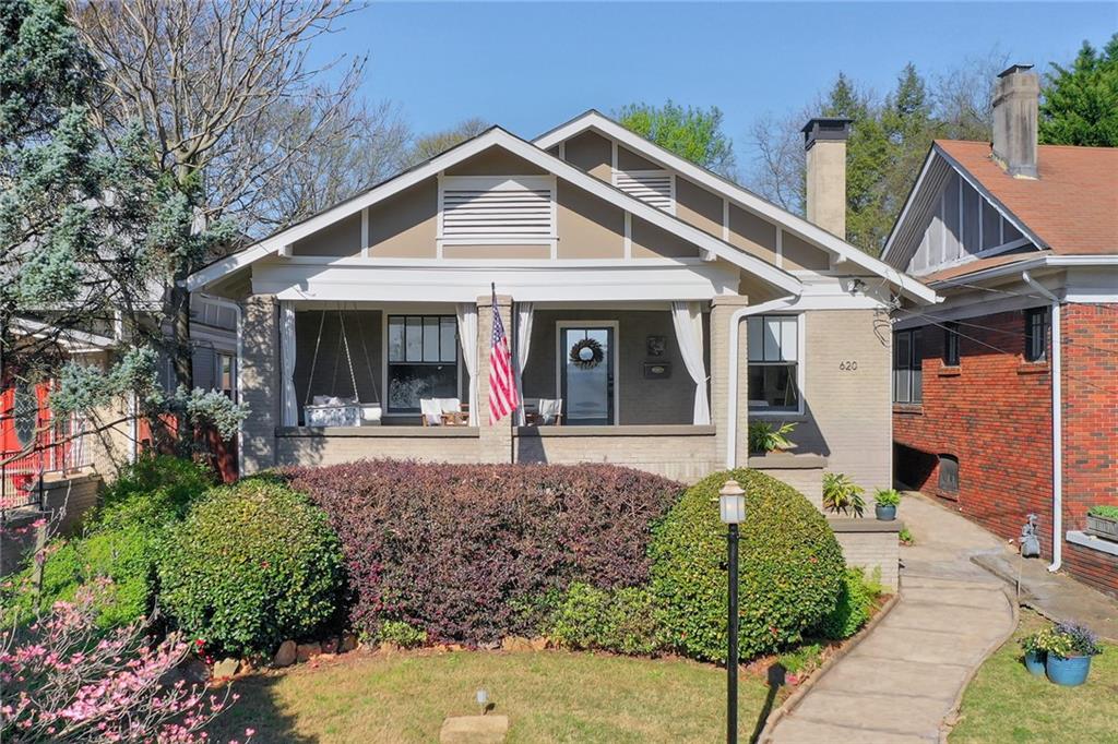 Adorable historic bungalow, only three owners in its history! On a quiet but perfectly situated street a stone's throw from Ponce City Market & The Beltline.