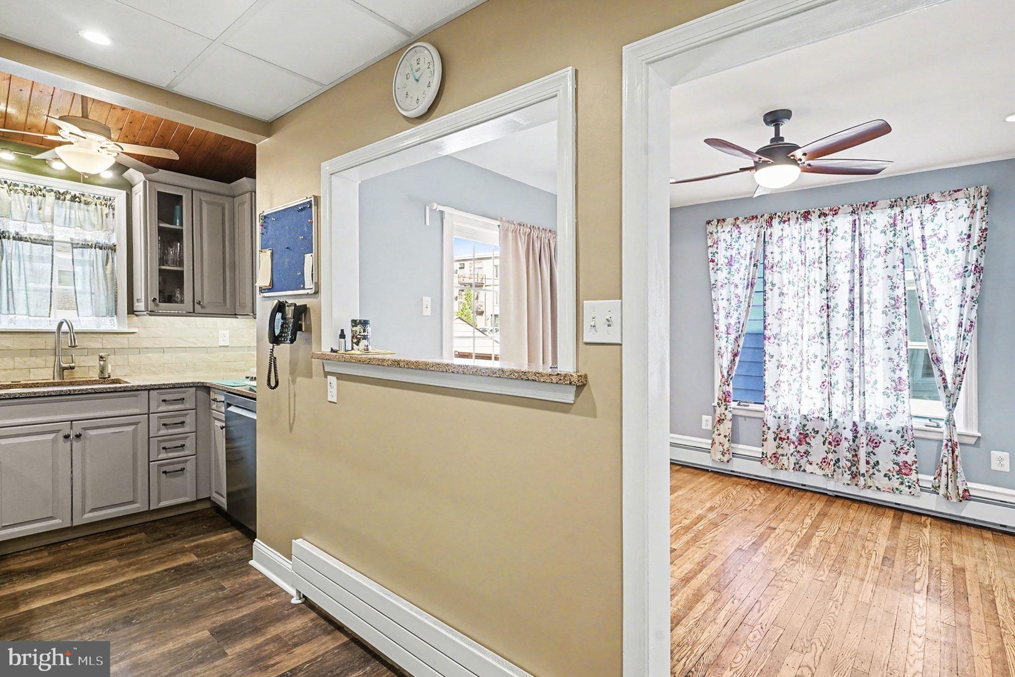 4031 Vernon Road Drexel Hill, PA 19026 - Photo 16 of 38 a view of a kitchen with a sink and wooden floor