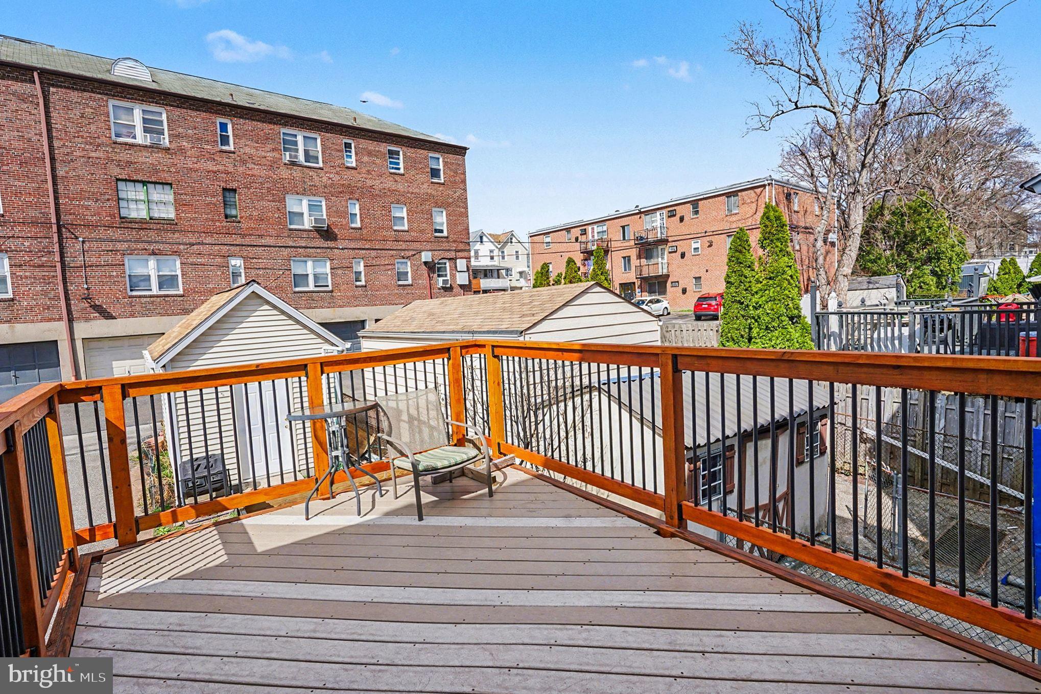 4031 Vernon Road Drexel Hill, PA 19026 - Photo 32 of 38 a view of balcony with staircase