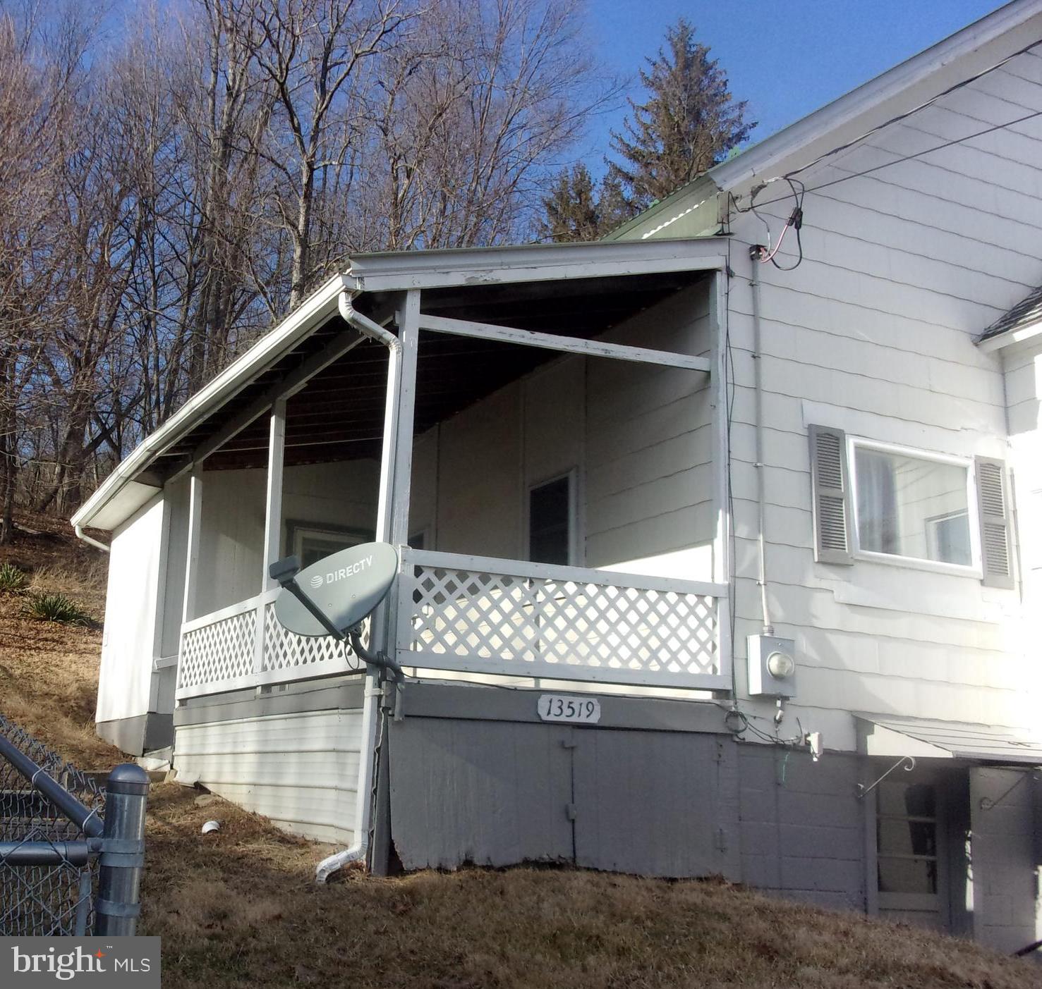 13519 Old Legislative Road Southwest Frostburg, MD 21532 - Photo 17 of 37 Side porch