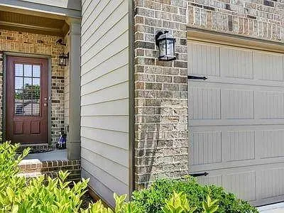 a view of front door of house