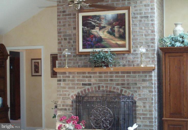 1170 Taylor Road Street, MD 21154 - Photo 12 of 30 Brick fireplace in family room w/screen