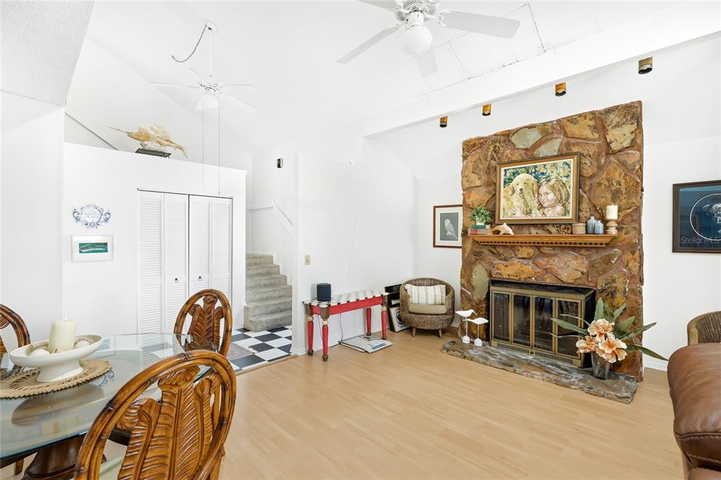 212 85th Street Holmes Beach, FL 34217 - Photo 6 of 45 a view of a livingroom with furniture and a chandelier