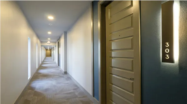 a view of hallway