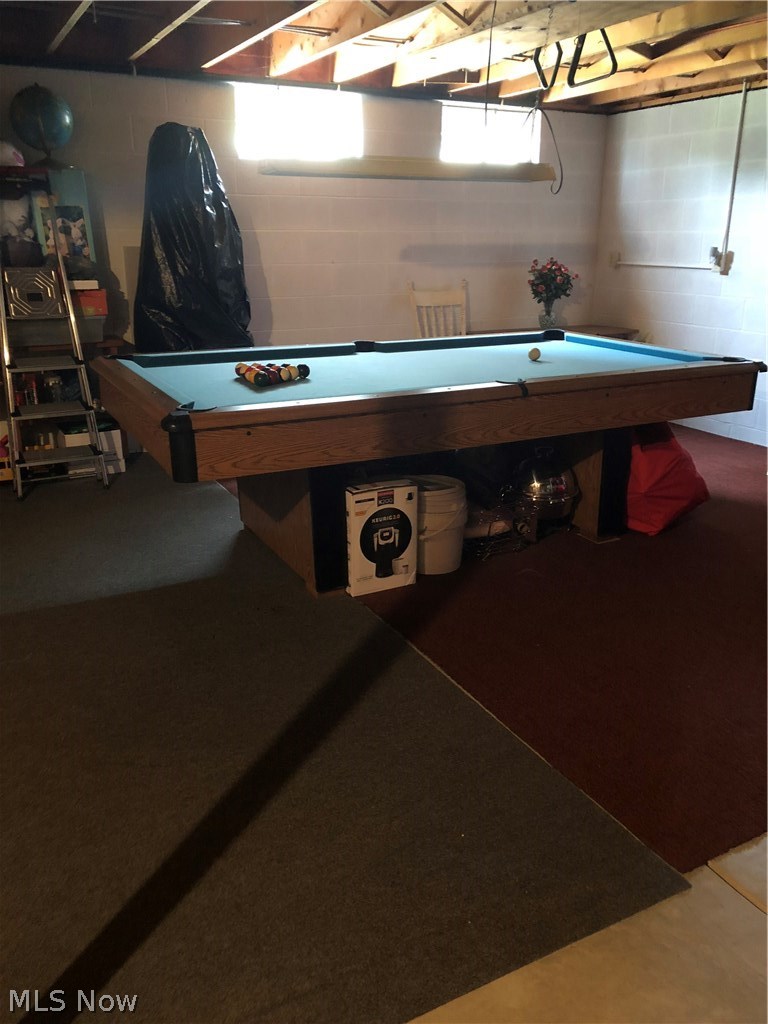 6711 Ballash Road Medina, OH 44256 - Photo 22 of 23 Plenty of room for a pool table in the unfinished basement and plenty of storage as well.