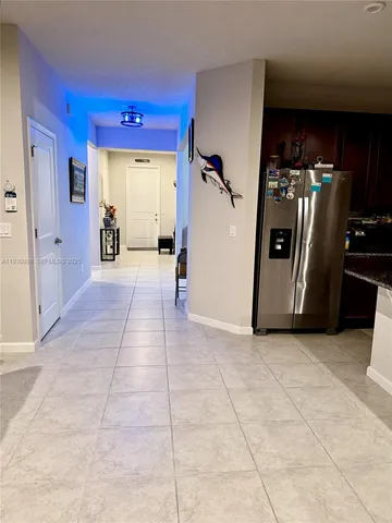 a view of a livingroom with a staircase