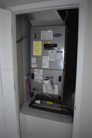 a view of front door of house