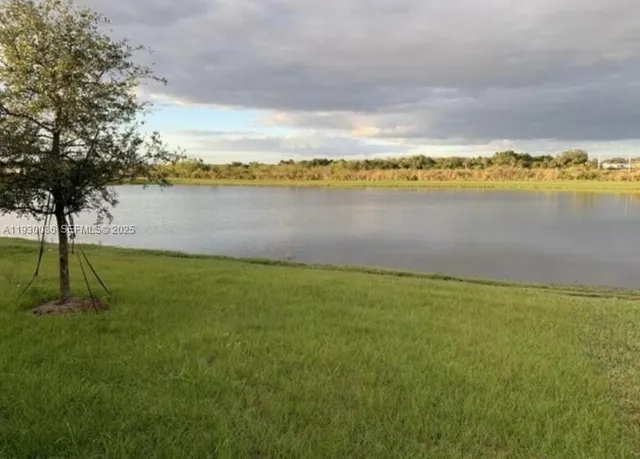 a view of an ocean and beach