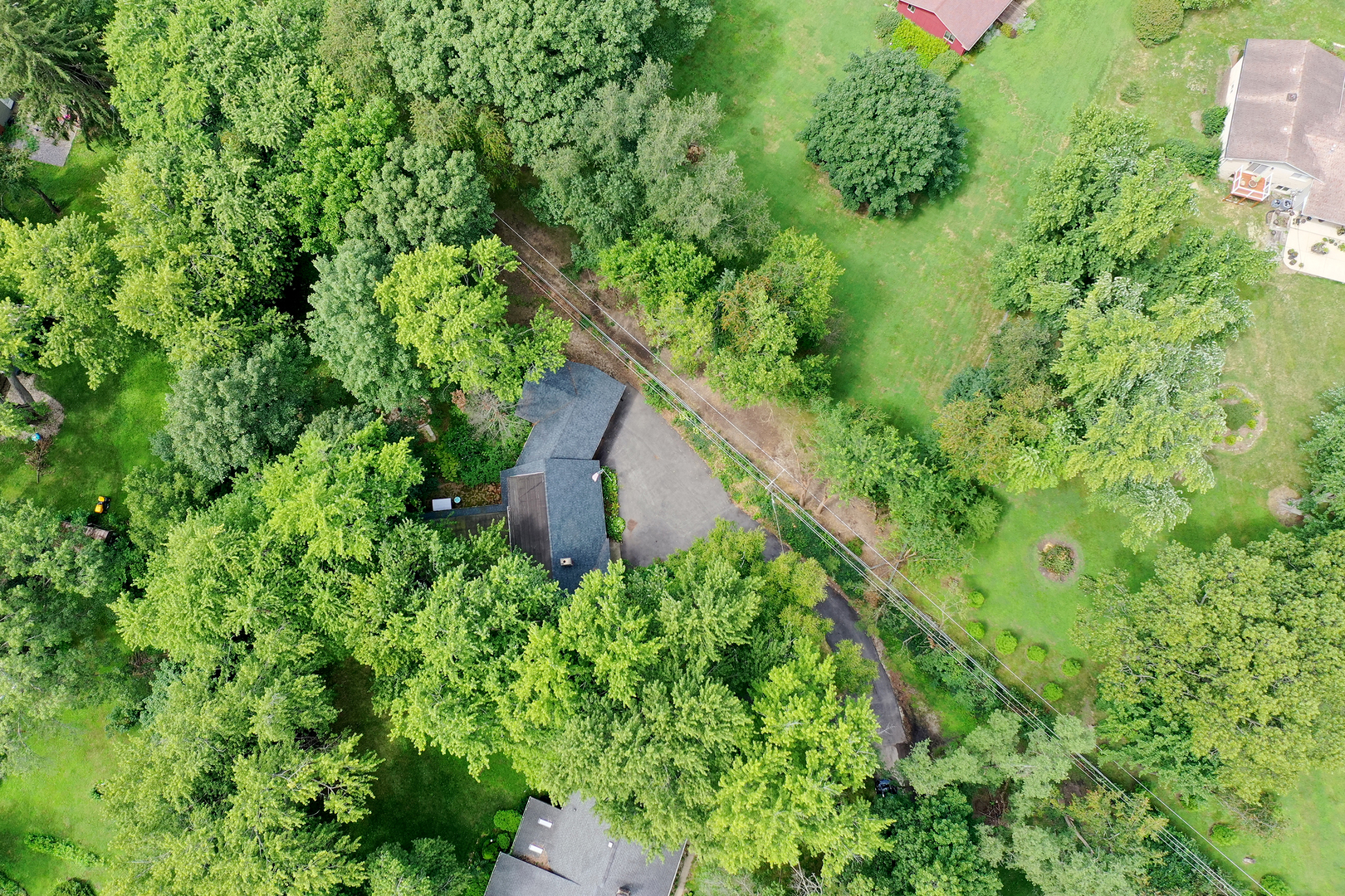 22 Erin Lane Kankakee, IL 60901 - Photo 42 of 45 an aerial view of a house with pool