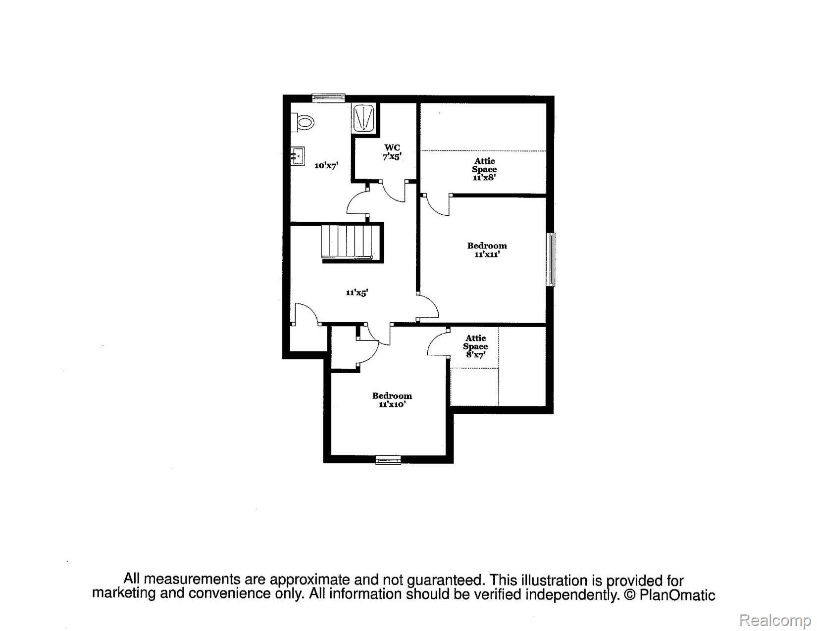 123 Mapleton Road Grosse Pointe, MI 48236 - Photo 28 of 30 Floor Plan Second Floor
