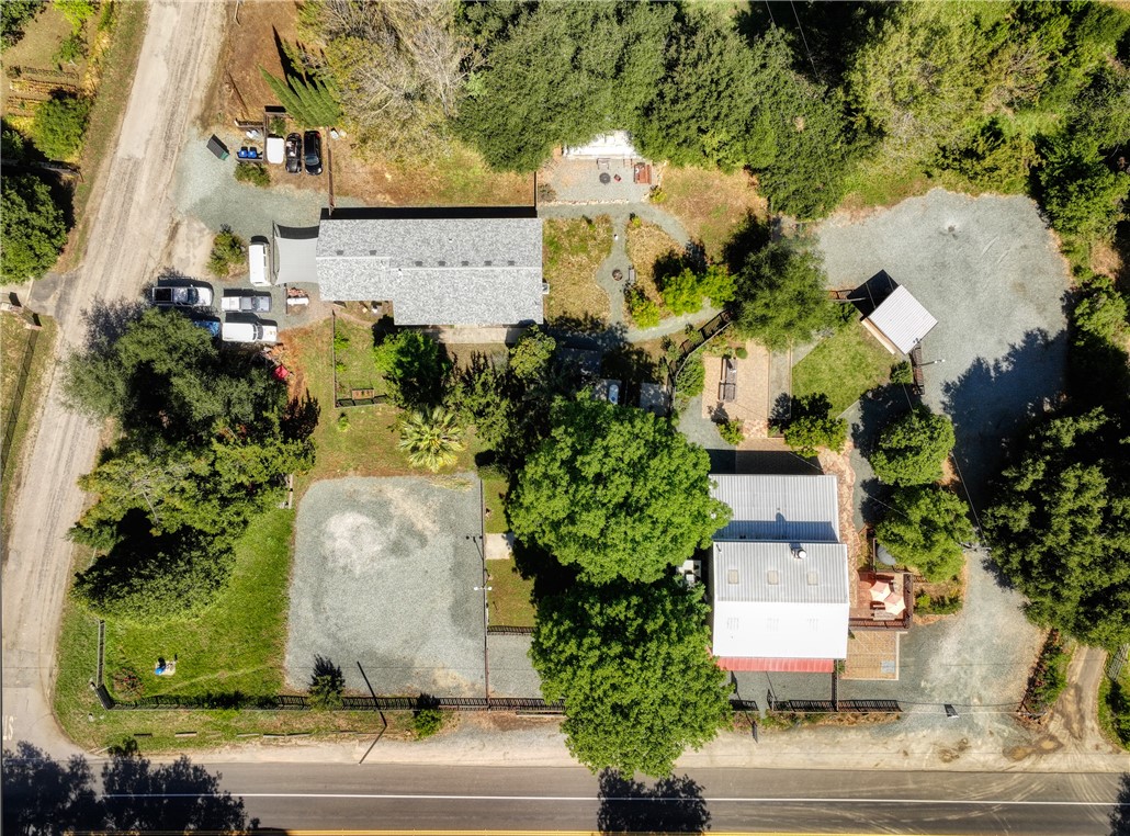 15050 Morro Road Atascadero, CA 93422 - Photo 11 of 33 an aerial view of a house with a yard and large trees