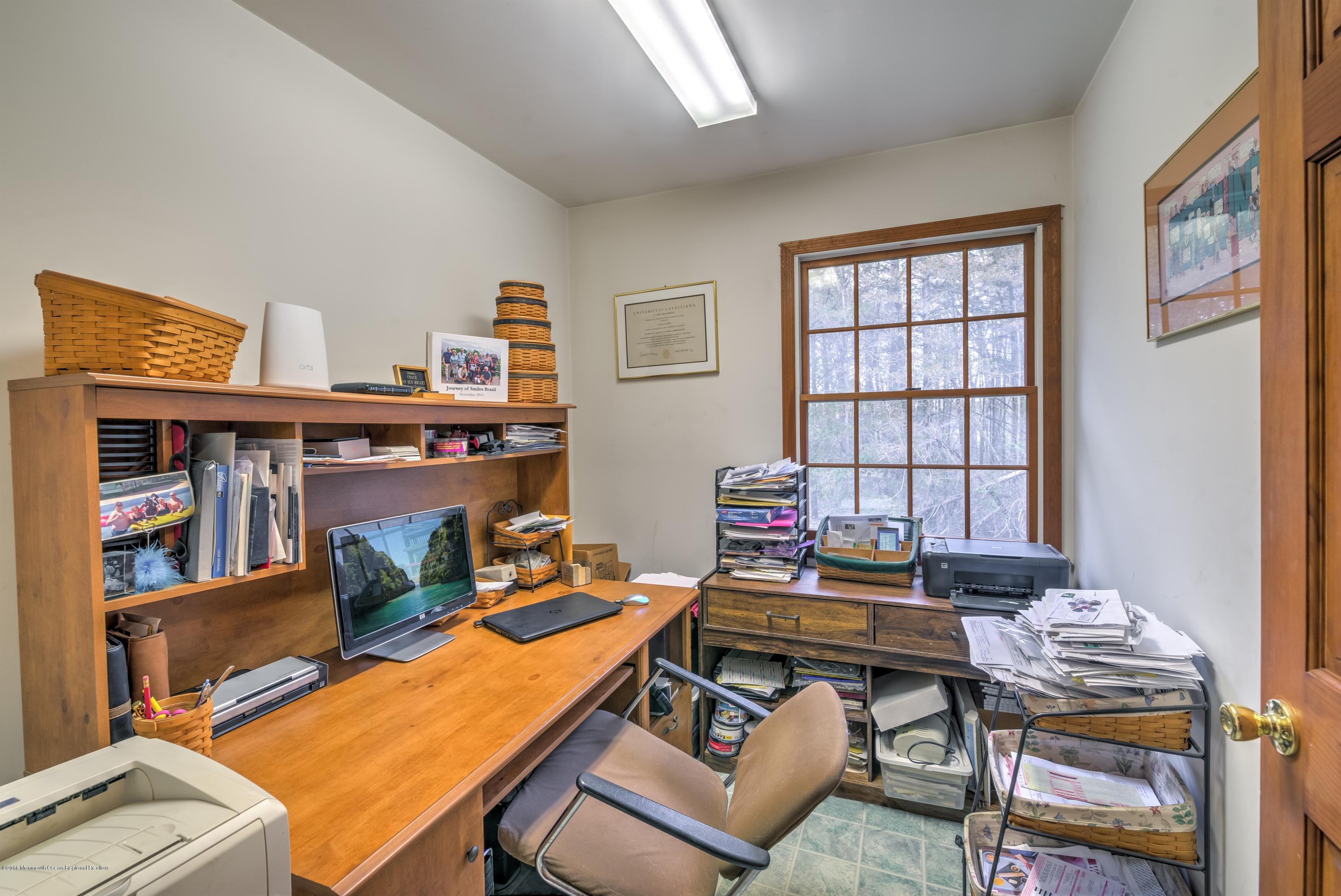 20 Hornerstown Road Cream Ridge, NJ 08514 - Photo 13 of 28 a workspace with furniture and window