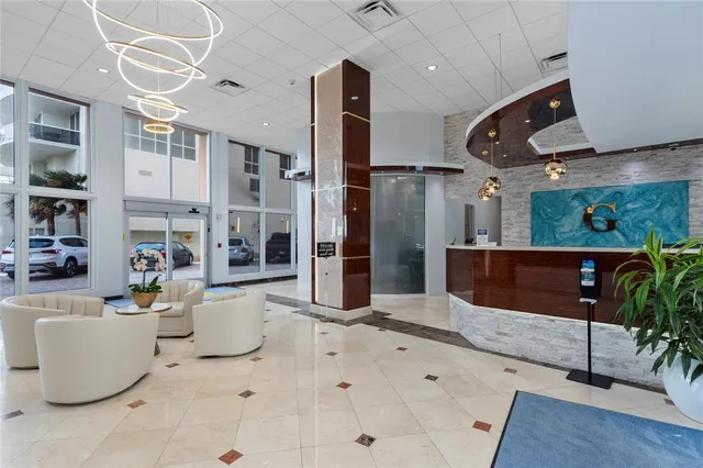 a room with gym equipment and large mirror