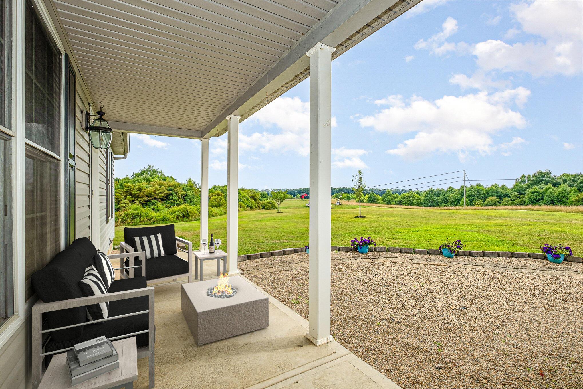 3694 Hester Ridge Road Wallingford, KY 41093 - Photo 28 of 43 View on Porch Staged