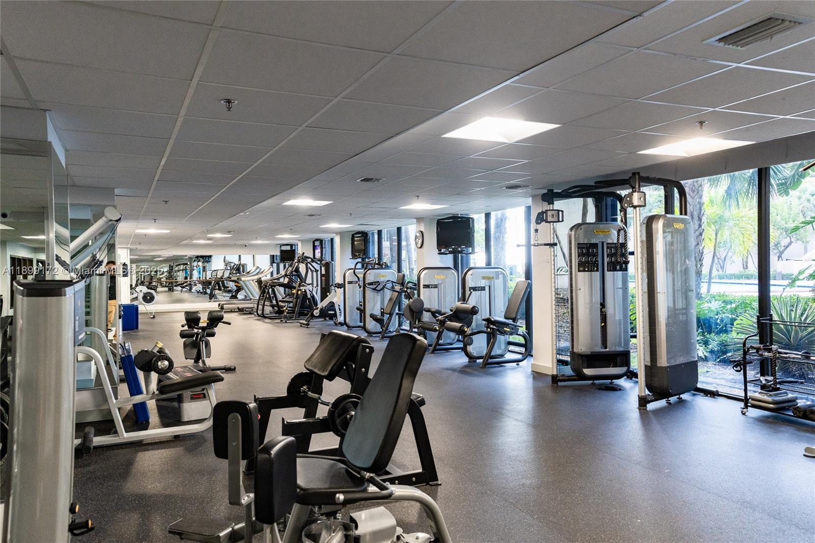 540 Brickell Key Drive, Unit 202 Miami, FL 33131 - Photo 28 of 60 a view of a room with gym equipment