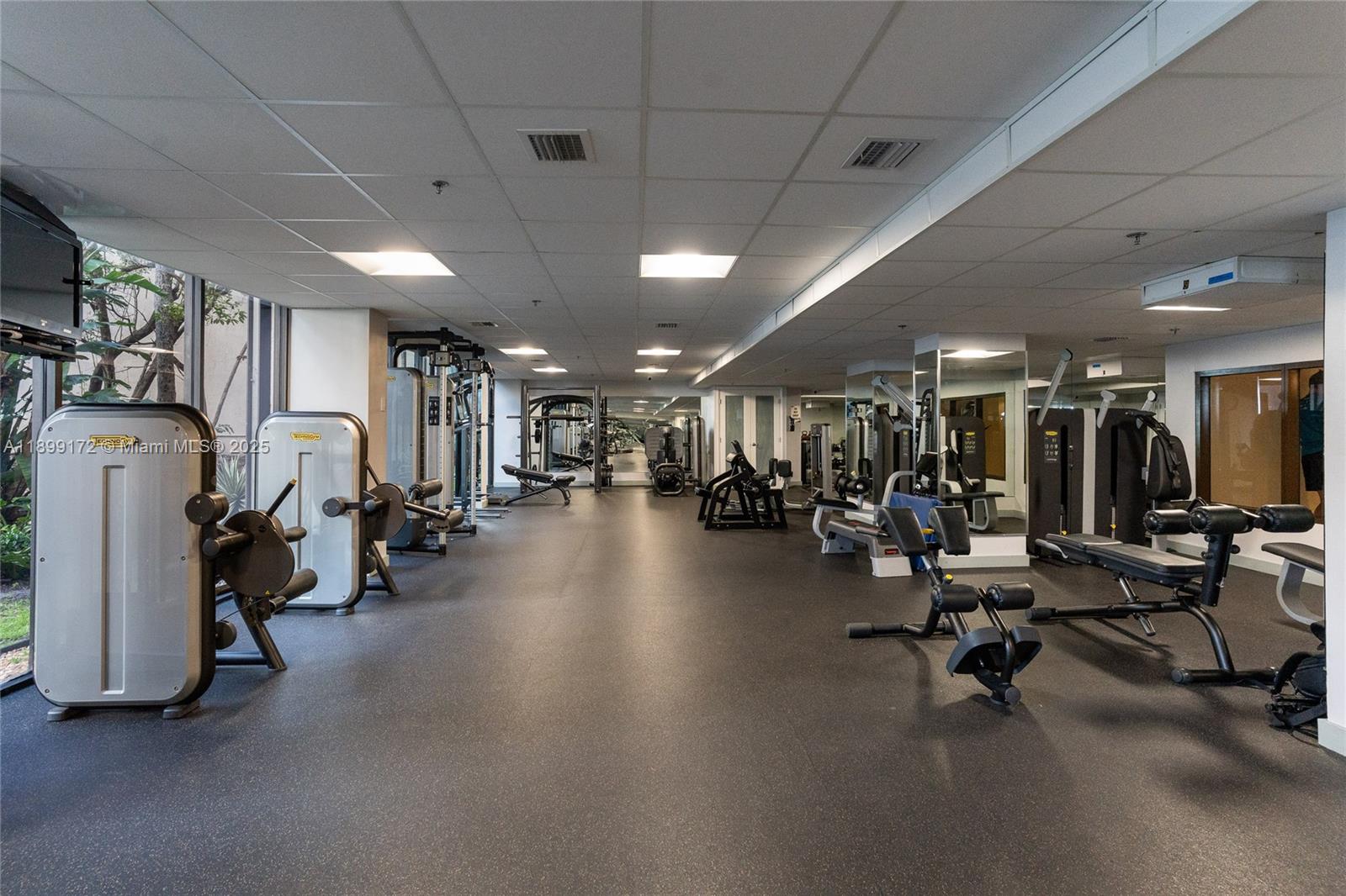 540 Brickell Key Drive, Unit 202 Miami, FL 33131 - Photo 30 of 60 a view of a room with gym equipment