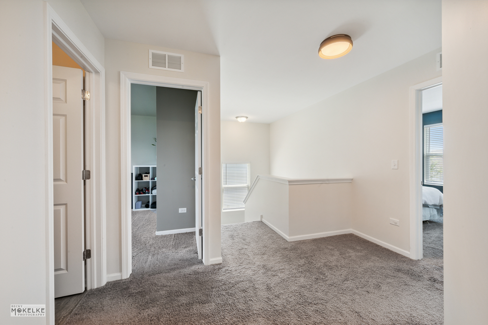 1024 Daniel Street Plano, IL 60545 - Photo 20 of 27 wooden floor and closet in a room