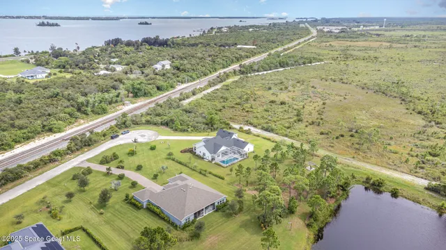 a view of a city and an ocean view