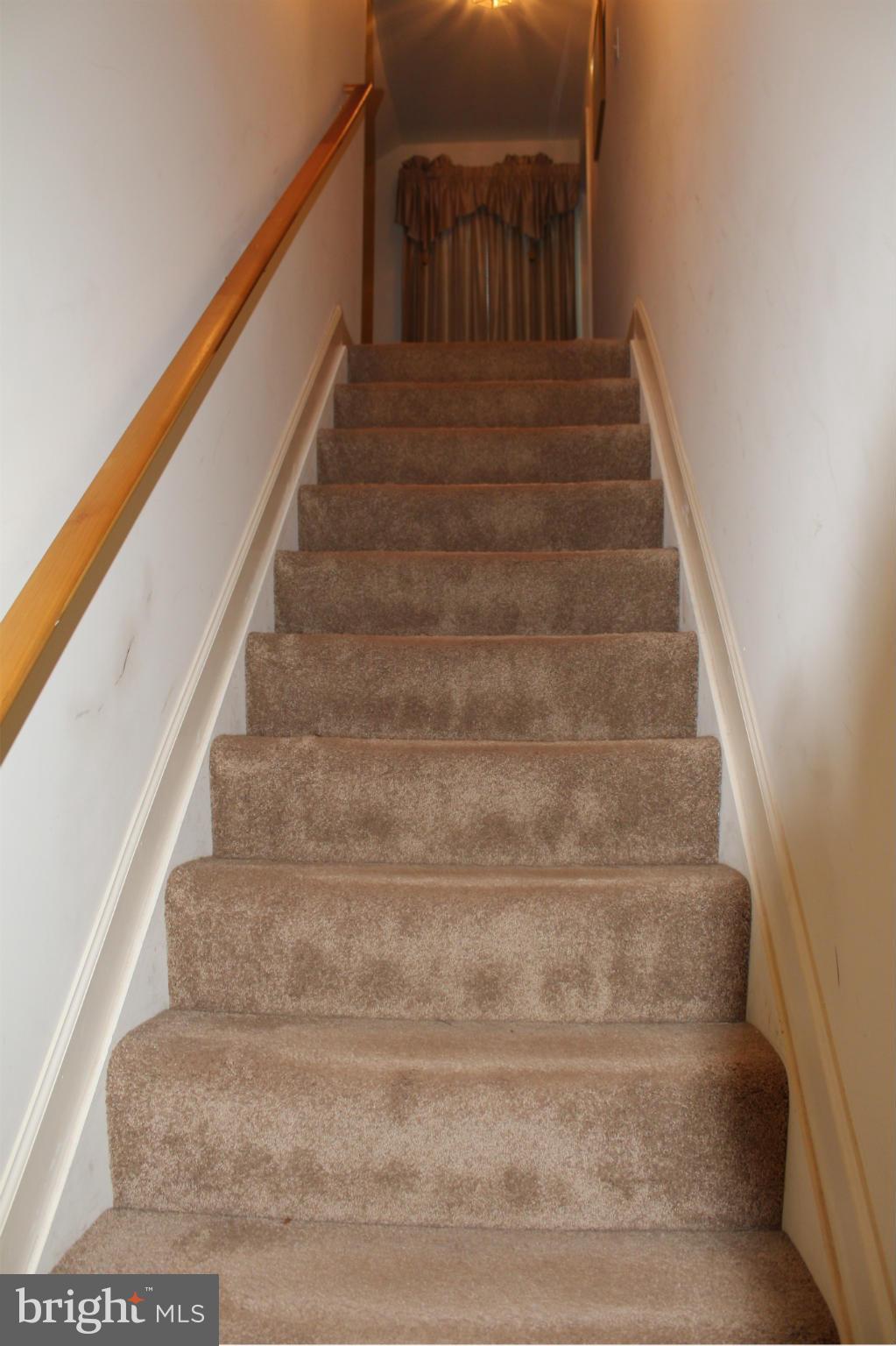 1109 Top Ridge Court Odenton, MD 21113 - Photo 9 of 28 Stairs leading to 4th bedroom & 3rd bathroom