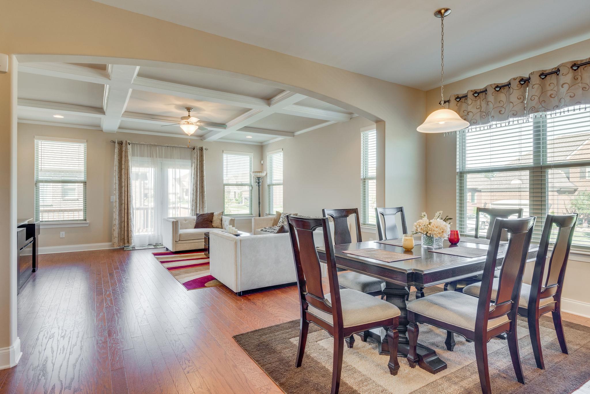 360 Old Stone Road Goodlettsville, TN 37072 - Photo 11 of 28 a view of a dining room with furniture window and wooden floor