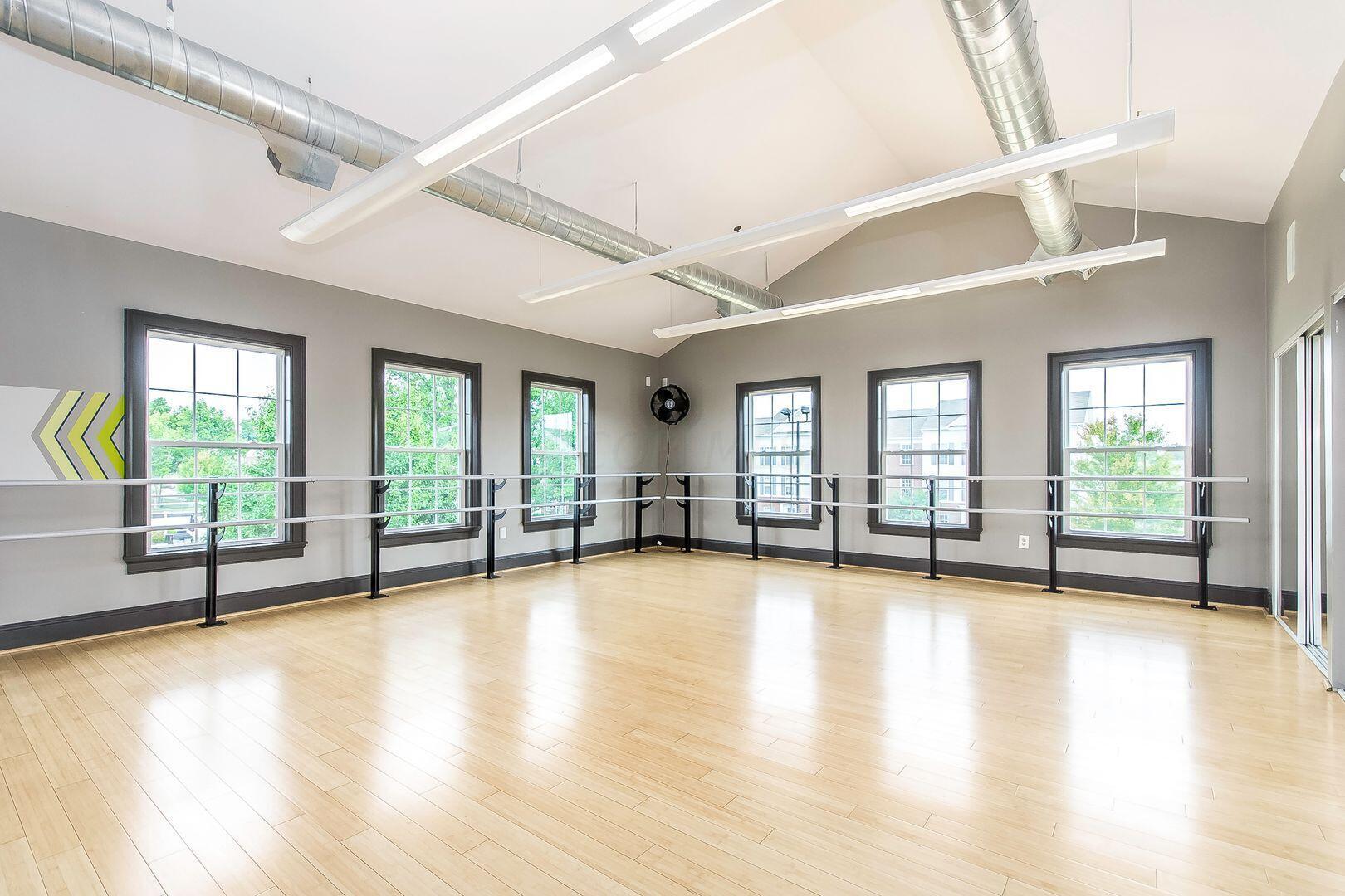 6305 Needletail Road, Unit 25 Columbus, OH 43230 - Photo 48 of 49 Community dance/yoga studio space