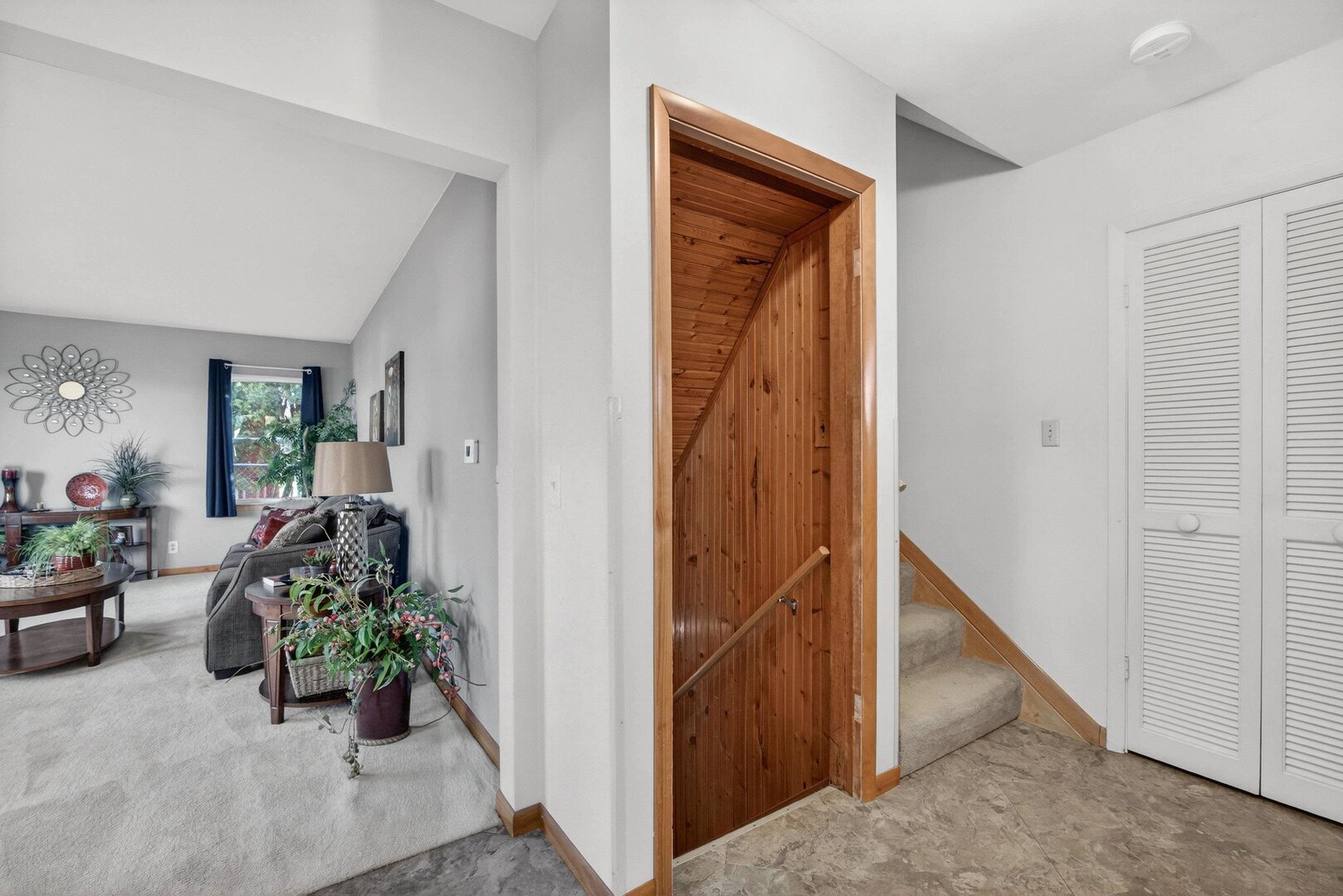 4318 5th Street East Moline, IL 61244 - Photo 7 of 30 wooden floor view with an entryway and livingroom
