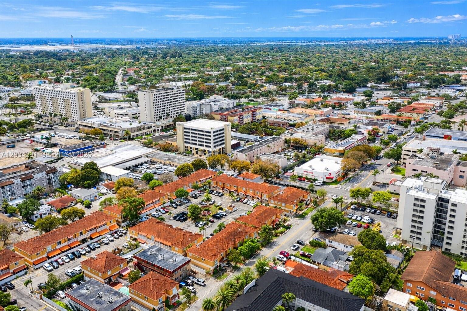 120 East 5th Street, Unit 2 Hialeah, FL 33010 - Photo 39 of 42 an aerial view of residential houses with city view