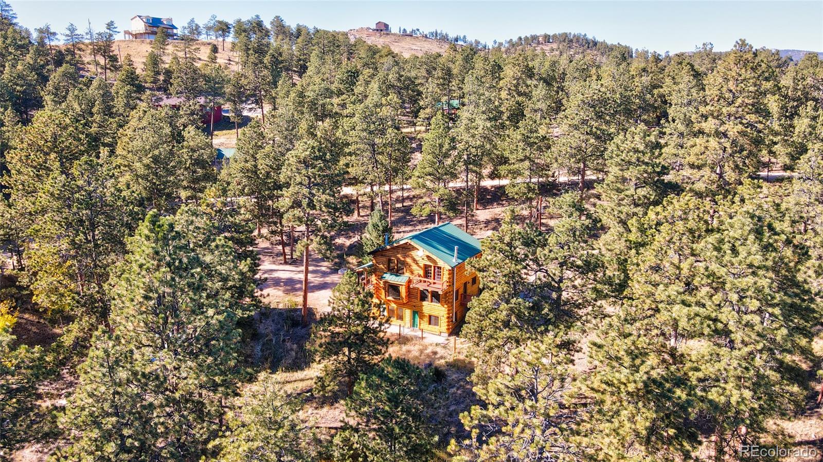 310 Holmes Gulch Road Bailey, CO 80421 - Photo 47 of 48 a view of city and mountain