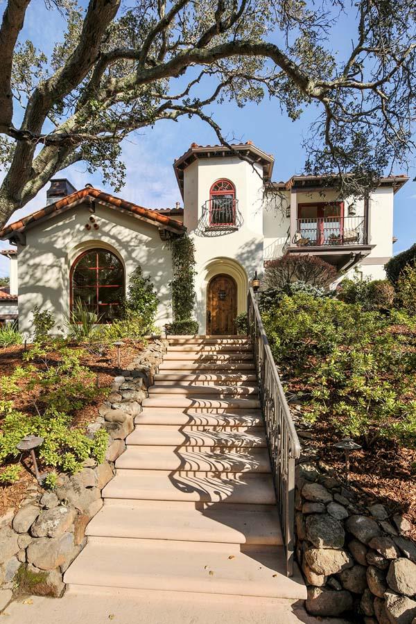 150 Newton Drive Burlingame, CA 94010 - Photo 2 of 58 a front view of a house with a yard