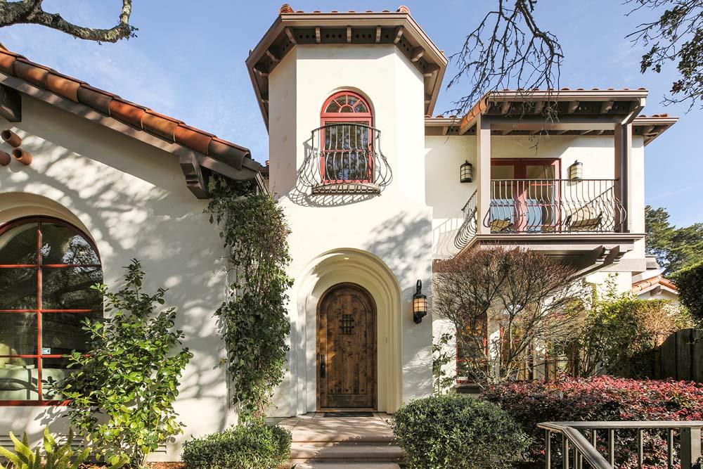 150 Newton Drive Burlingame, CA 94010 - Photo 3 of 58 a view of a house with large windows and a outdoor space