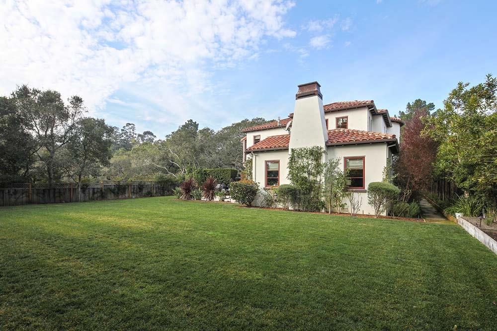 150 Newton Drive Burlingame, CA 94010 - Photo 55 of 58 a front view of a house with a yard