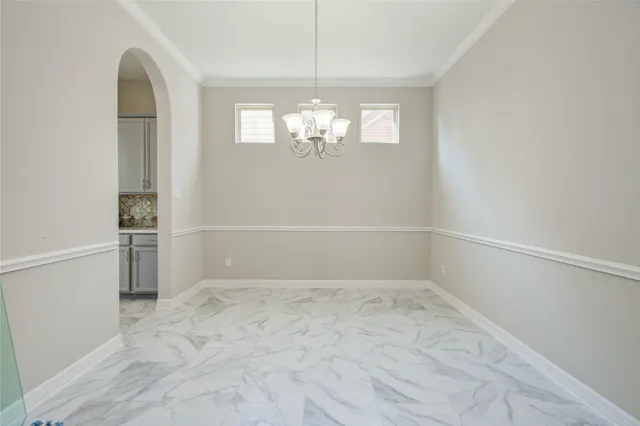 a view of a decorative light in a room